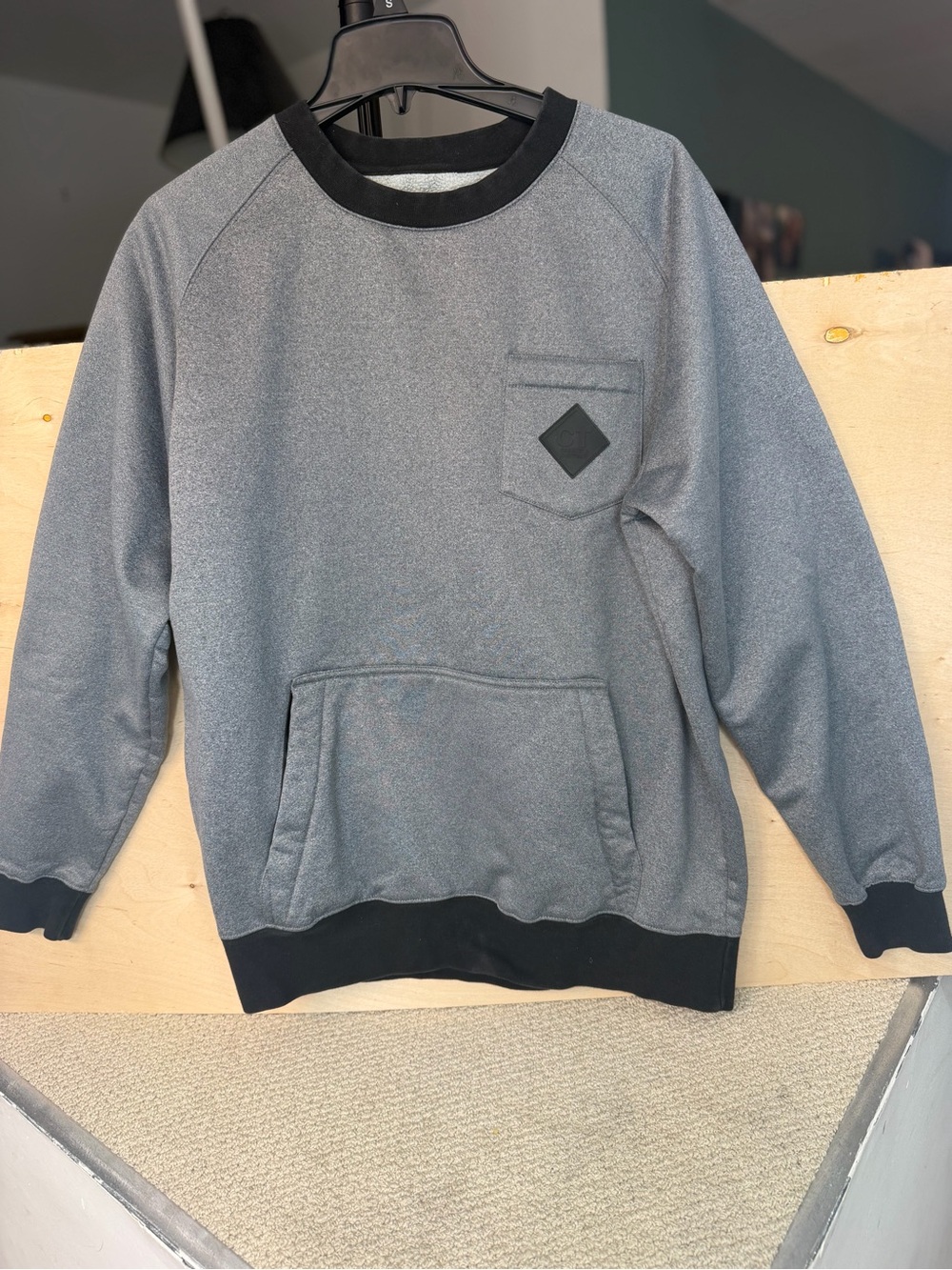 Coalatree - Search & Destroy Collection Medium Gray Crewneck Sweatshirt